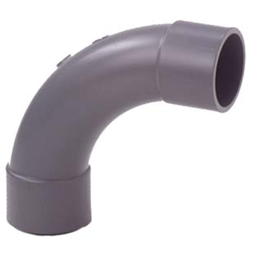 110mm SHORT RADIUS 90 DEGREE PVC-U BEND